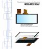 5 inch g+g projected capacitive touch screen optical