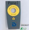 custom membrane switch and panel for industrial control
